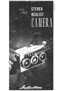 Realist Stereo Realist manual. Camera Instructions.
